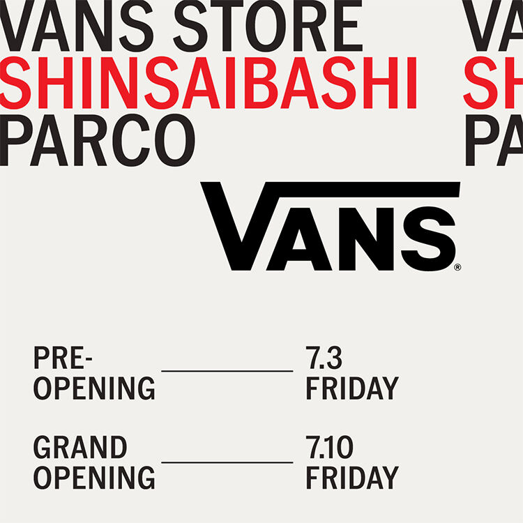 Vans Store Shinsaibashi PARCO