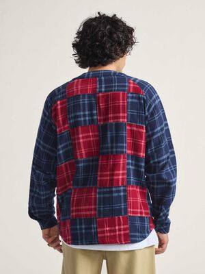 OTW フランネルブロックシャツ