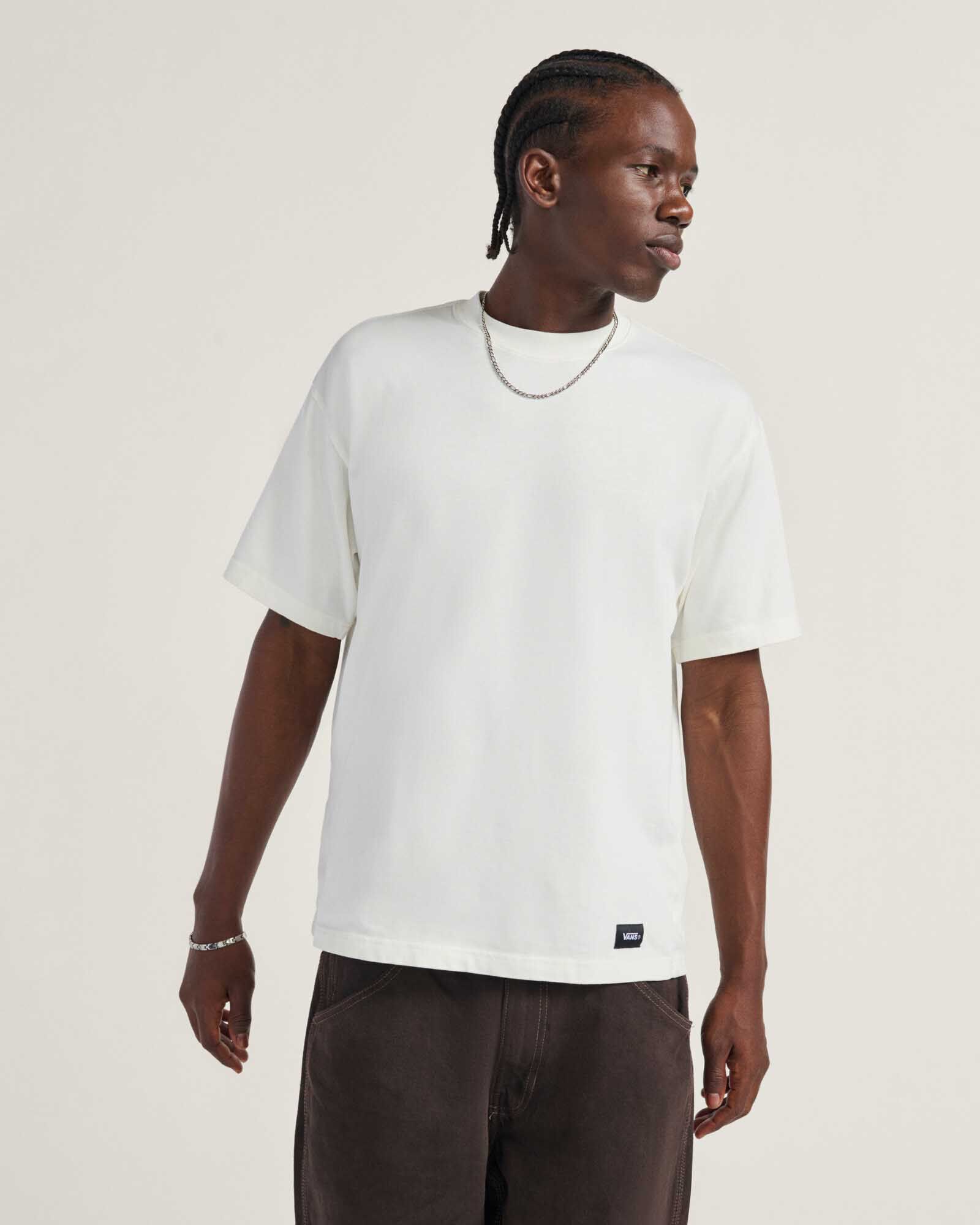 Tシャツ・カットソー VANS Men T-shirt Grey VN000P4Y 301 Vans men's T-shirt with front print - VANS - Pellecchia Store