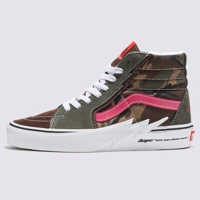 VANS x AAPE スケートハイ ボルト