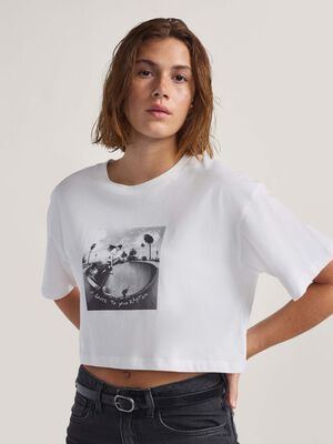 RHYTHM リラックス クロップド Tシャツ