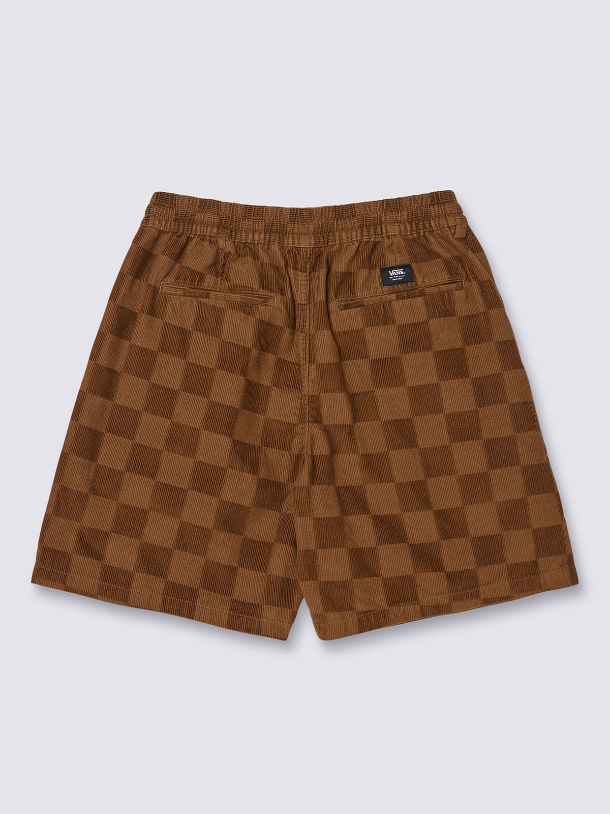RANGE チェッカーボード コーデュロイ ルーズショーツ image number 1