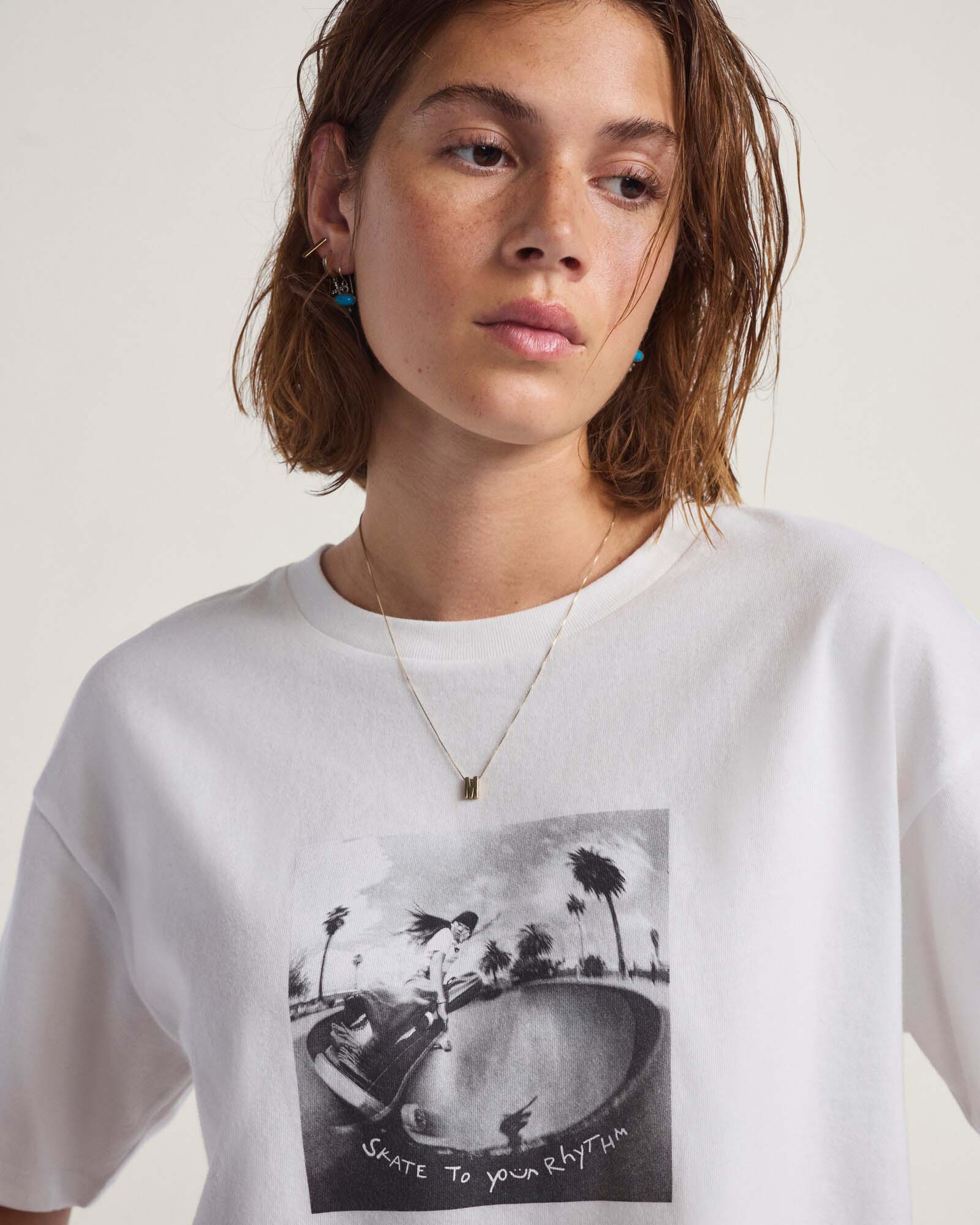 RHYTHM リラックス クロップド Tシャツ image number 1