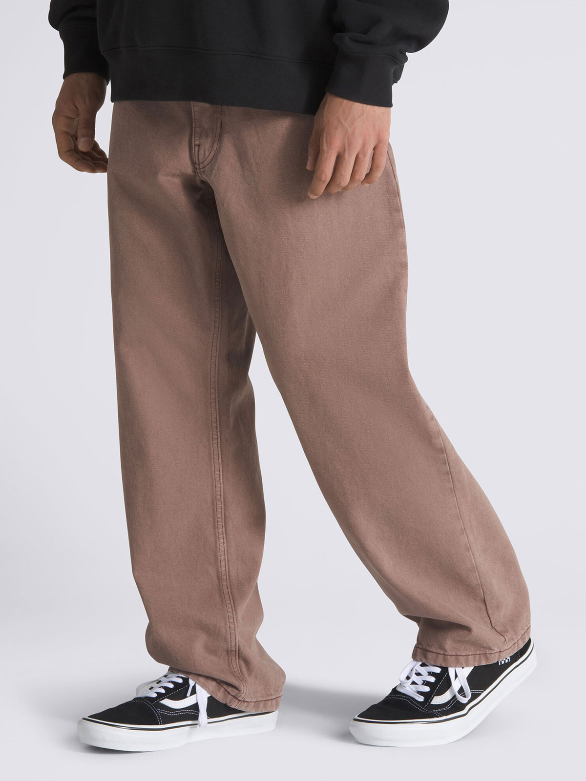 スケート チェック5 ルーズデニムパンツ image number 1