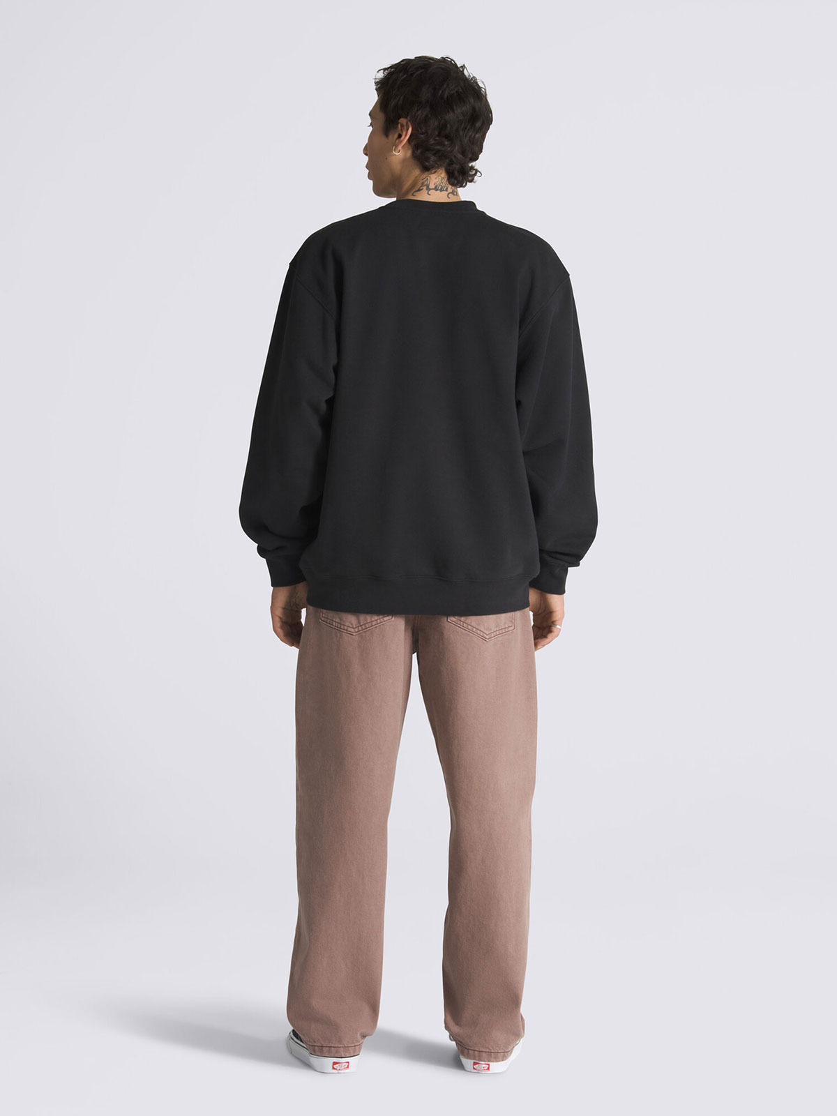 スケート チェック5 ルーズデニムパンツ image number 3