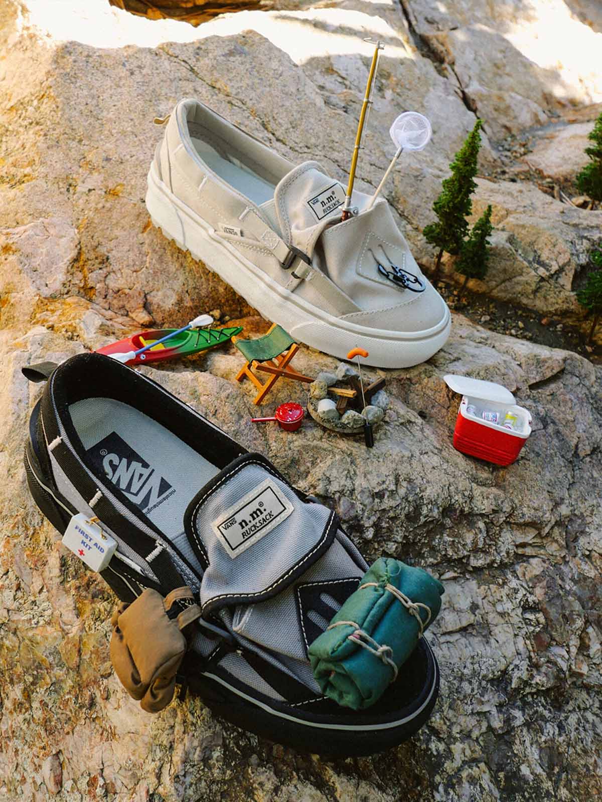 VANS x NICOLE MCLAUGHLIN スリッポン MTE RS コラボ GREY/BLACK NICOLE MCLAUGHLIN スリッポン MTE RS| VANS（ヴァンズ）公式ストア