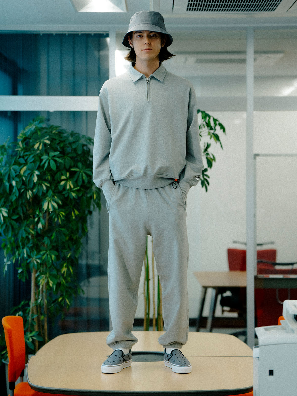 VANSON バンソン ワンスター ハーフジップ スウェット シャツ VANSON バンソン ワンスター ハーフジップ スウェット シャツ