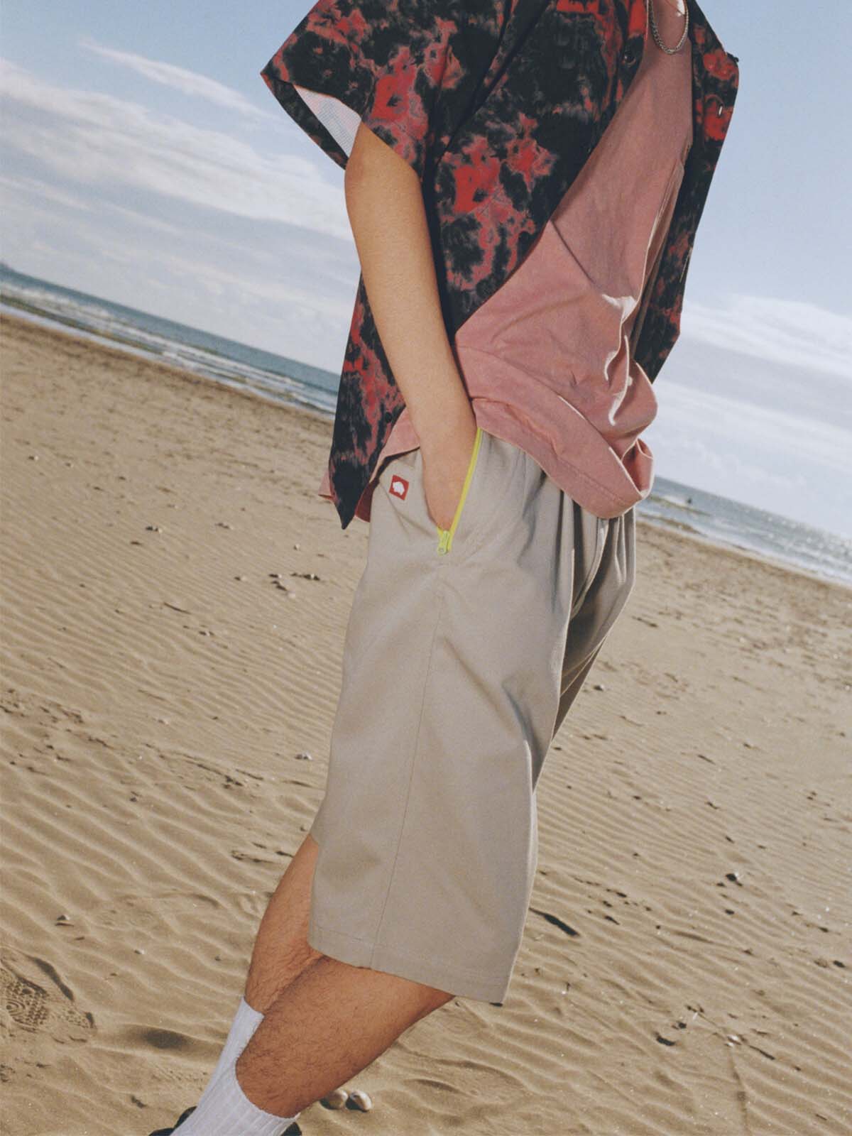 BEACH GETAWAY オープンカラータイダイシャツ image number 6