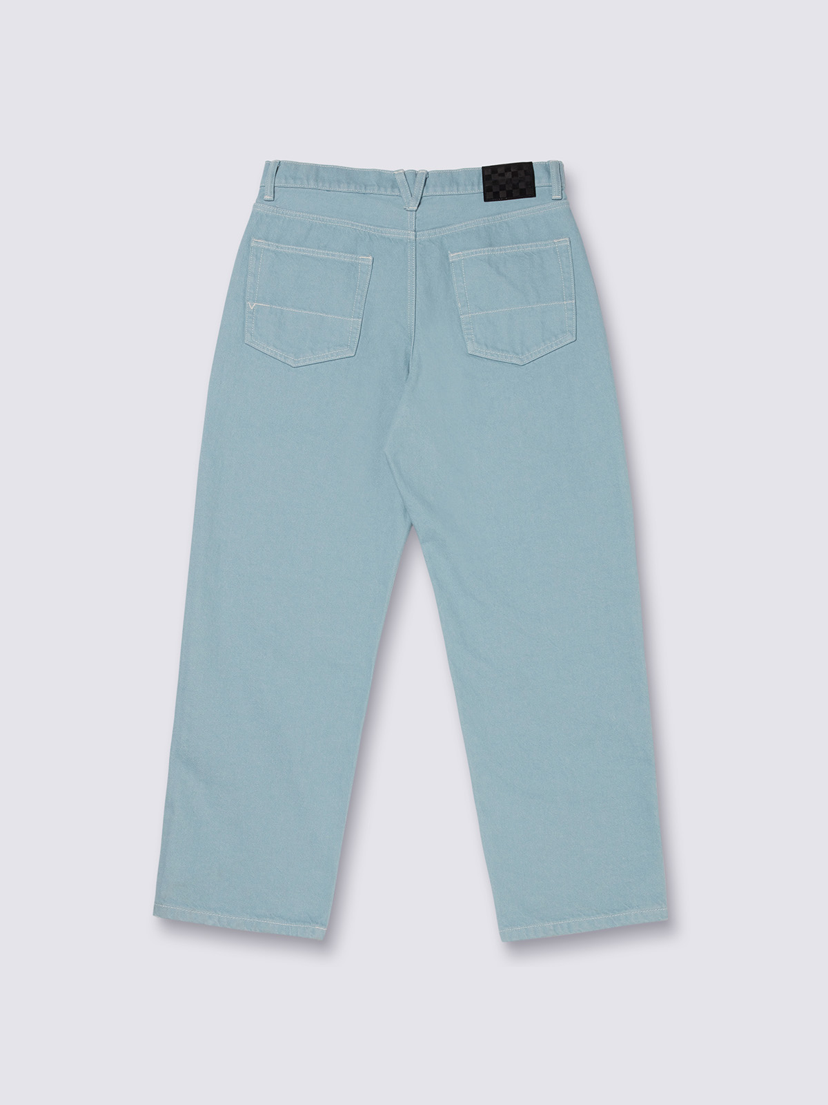 チェック5 ルーズデニムパンツ image number 1