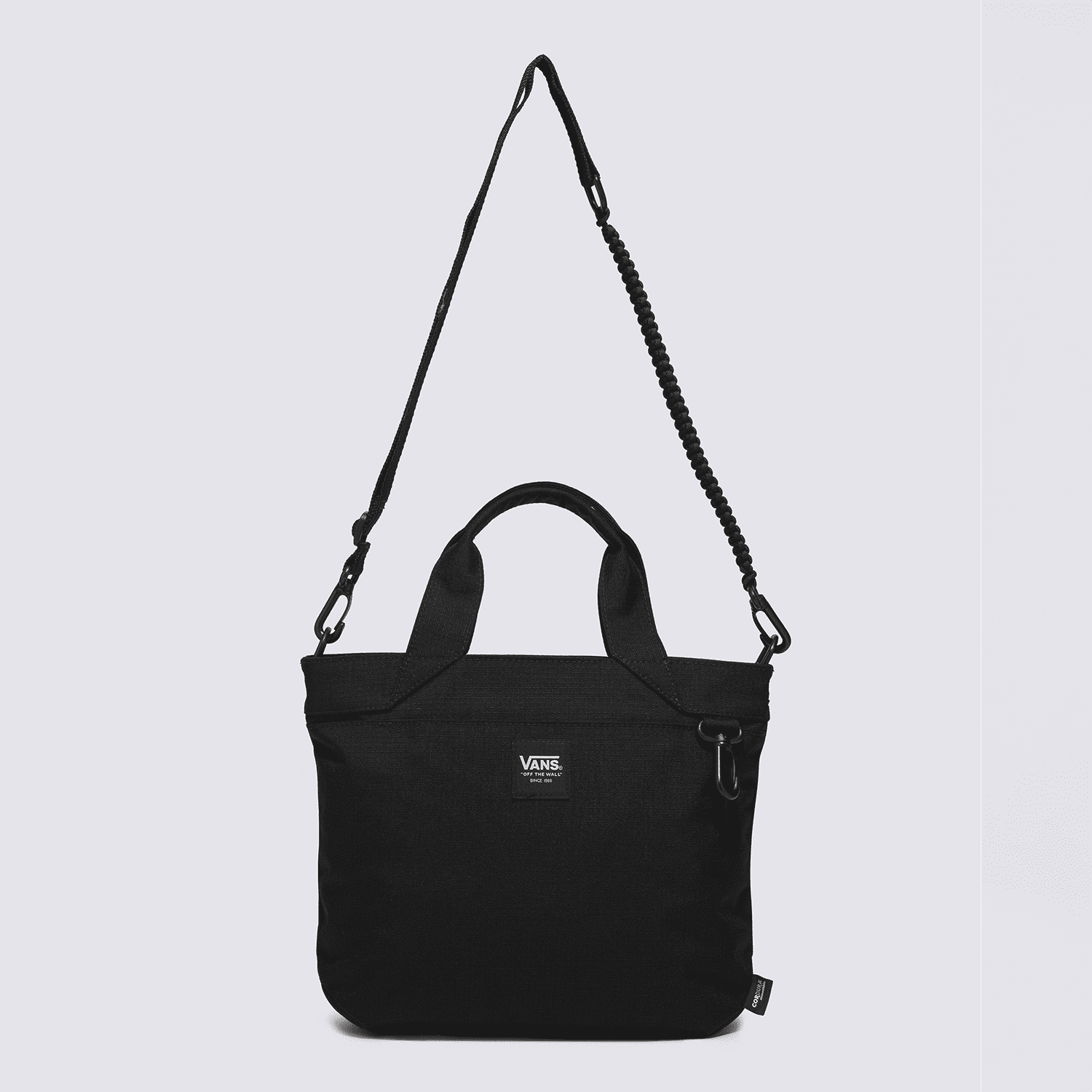 Vans black canvas tote new arrivals