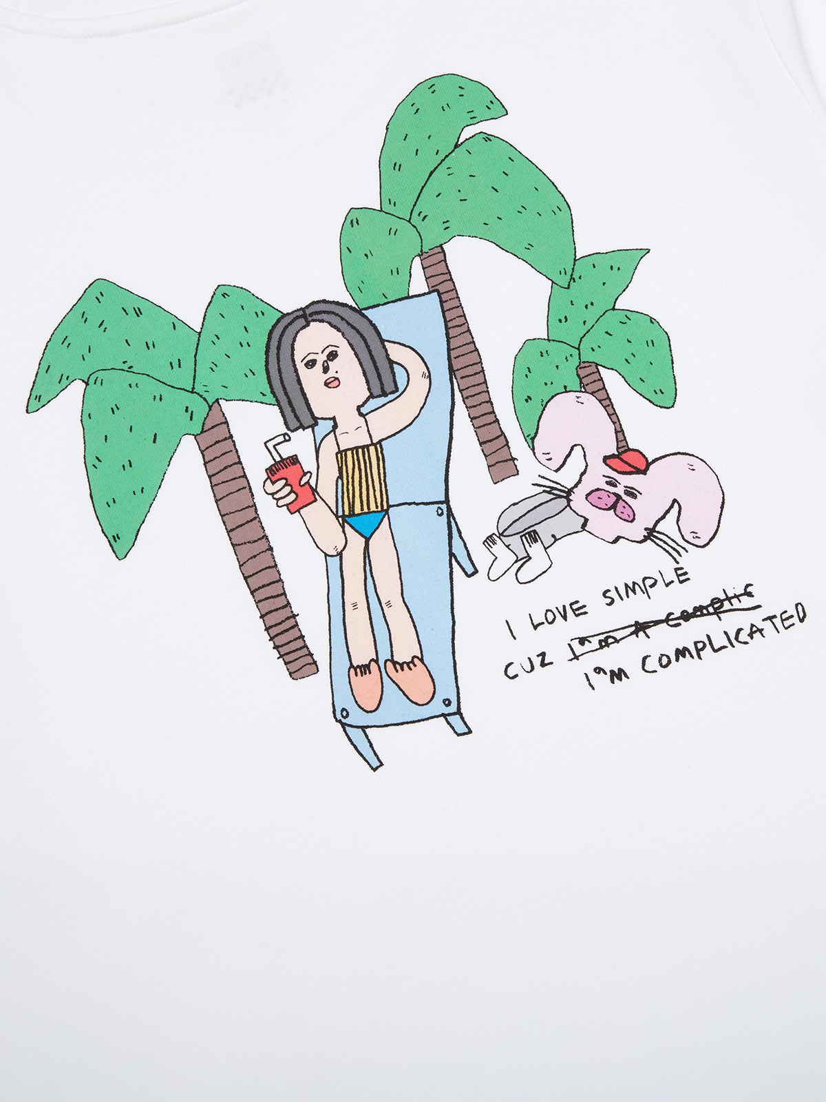[SUMMER SALE対象外]RIROO ウィメンズ RABBIT Tシャツ image number 4