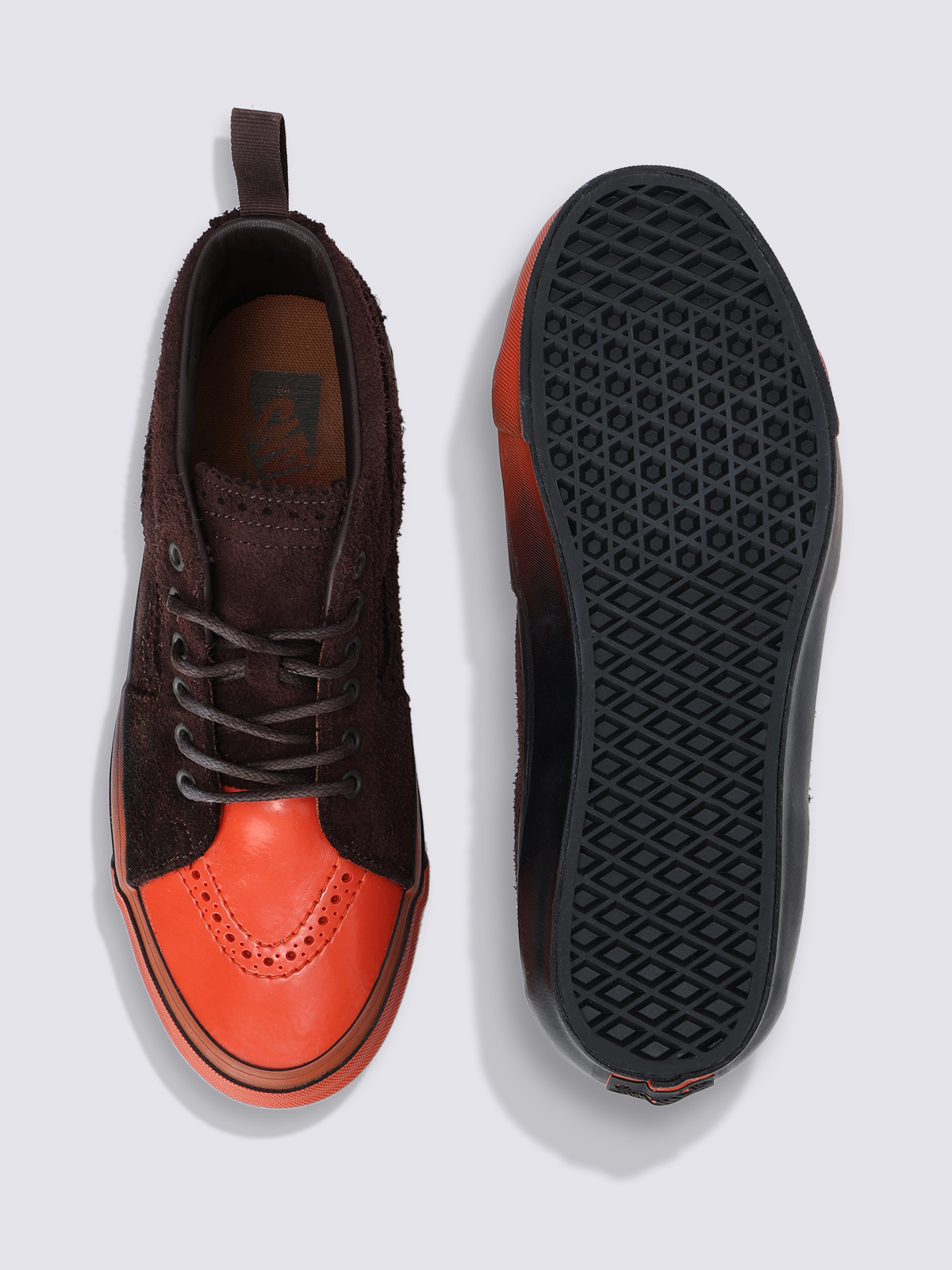 VANS VARSITY スケートミッド リイシュー ブローグ image number 2