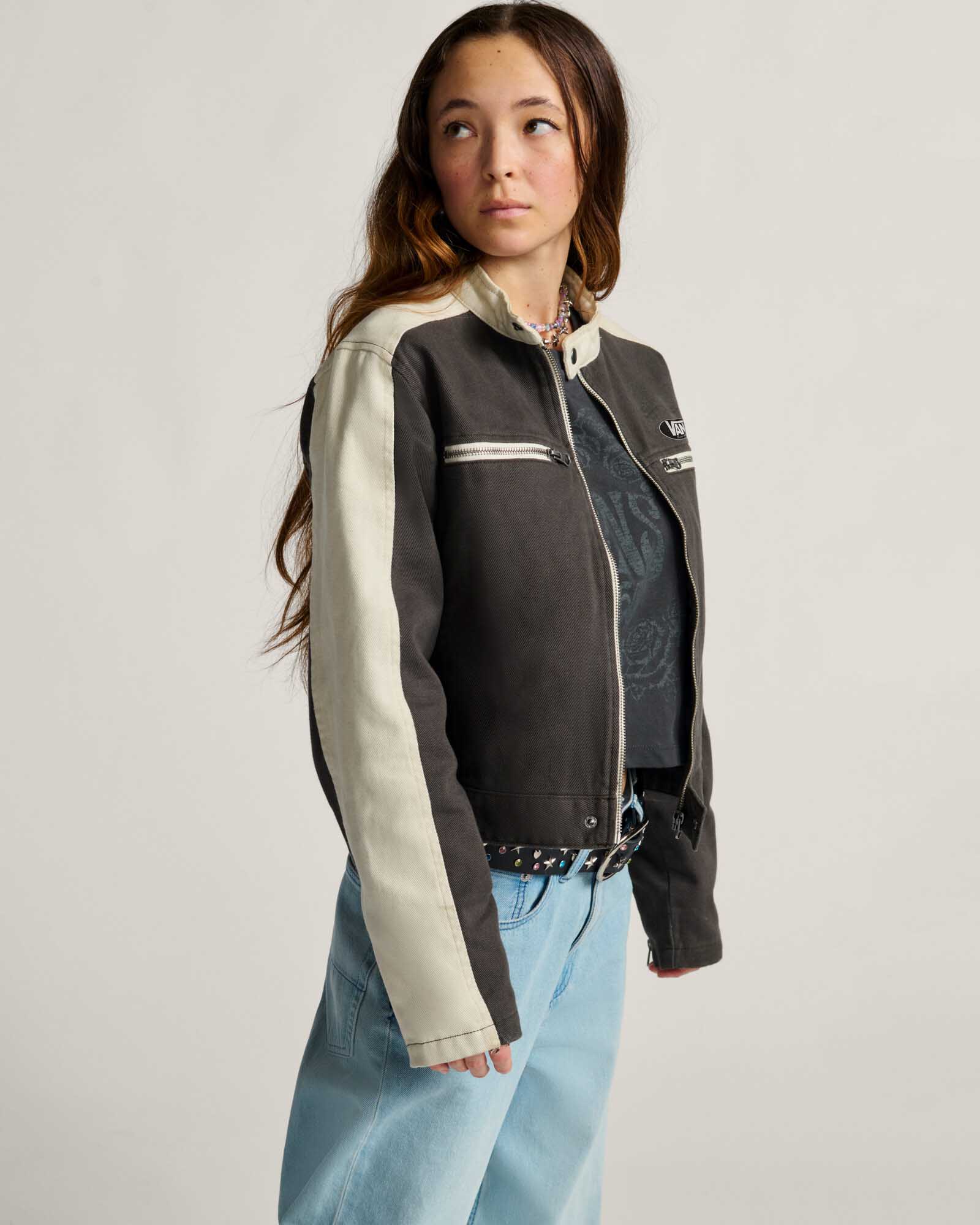 ウィメンズ RYDEN バイカージャケット| VANS（ヴァンズ）公式ストア