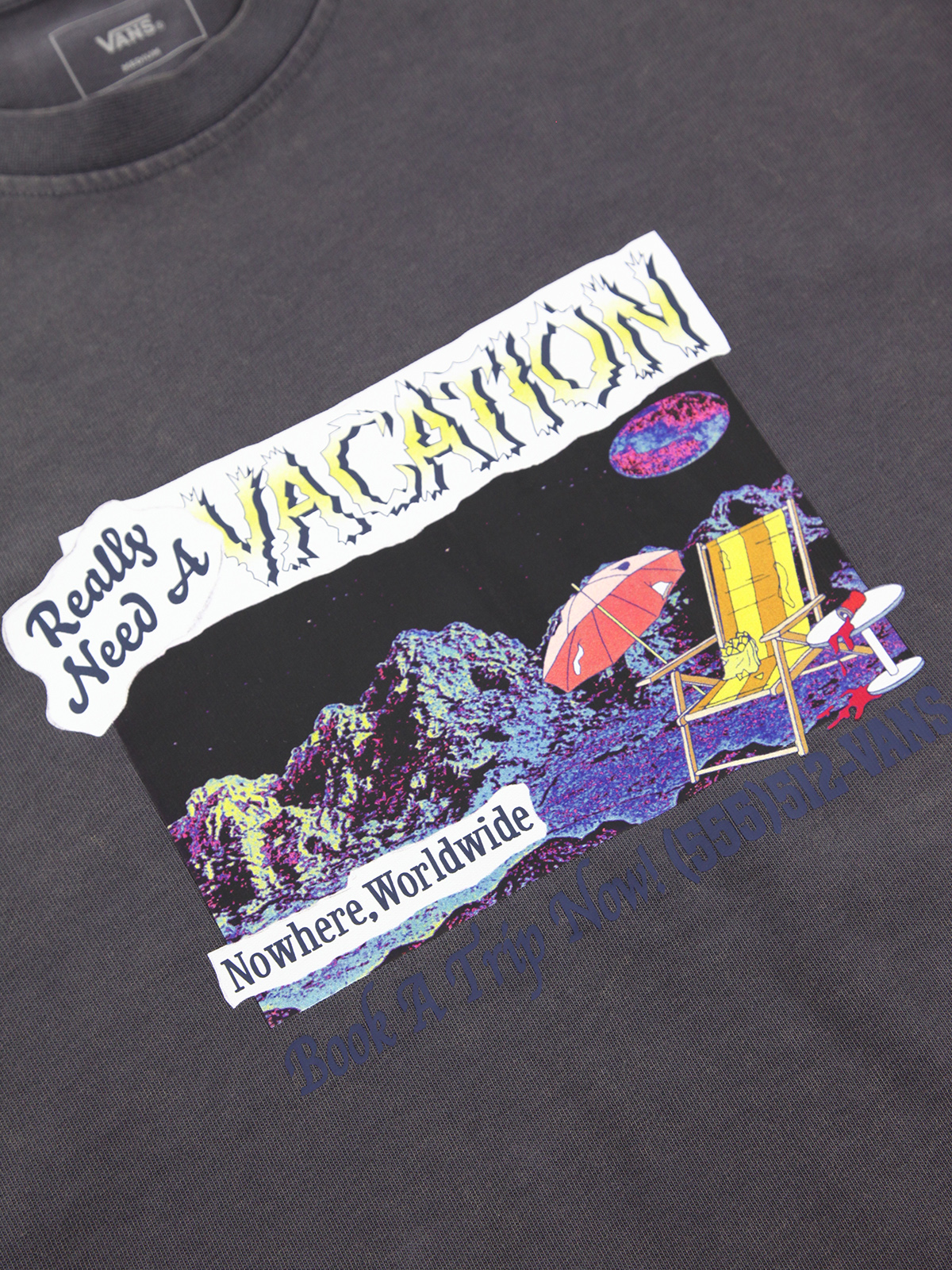 VACATION サイドパネル Tシャツ image number 3