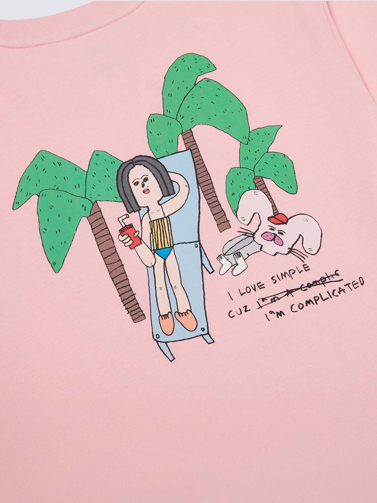[SUMMER SALE対象外]RIROO ウィメンズ RABBIT Tシャツ image number 4