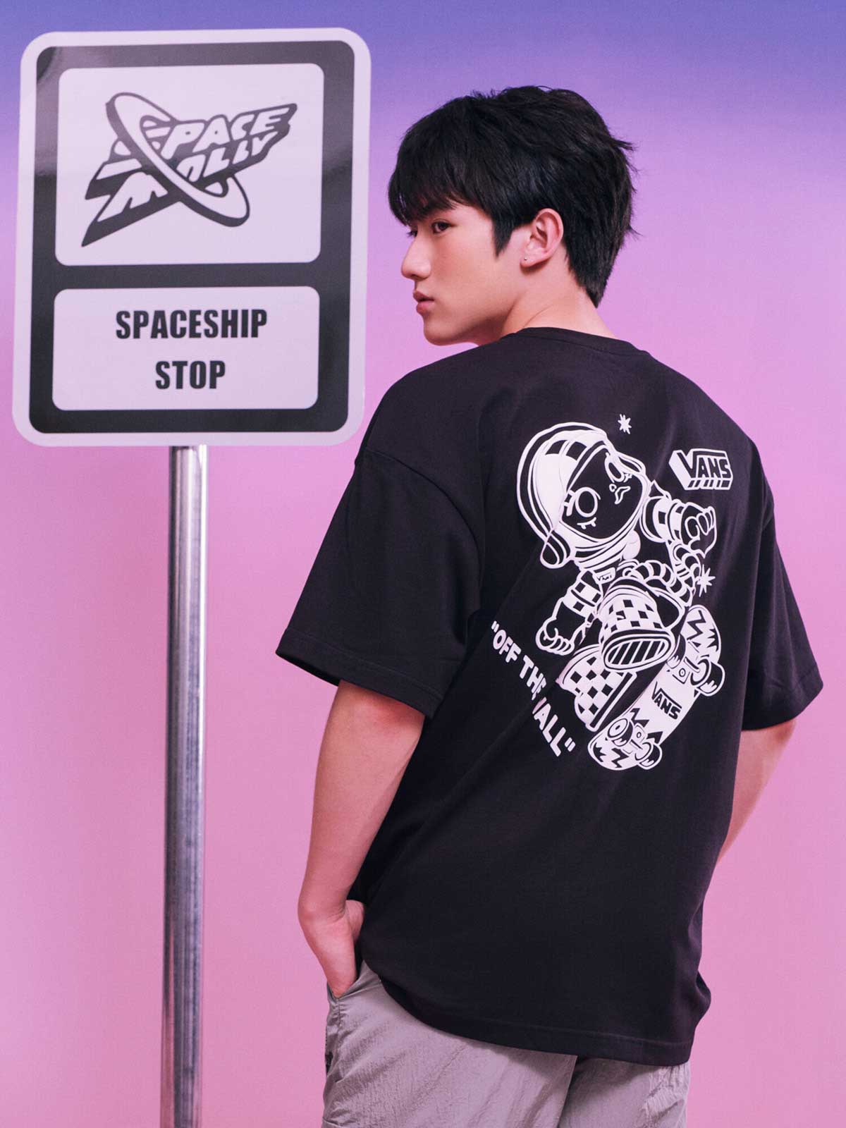 SPACE MOLLY グラフィック Tシャツ image number 5
