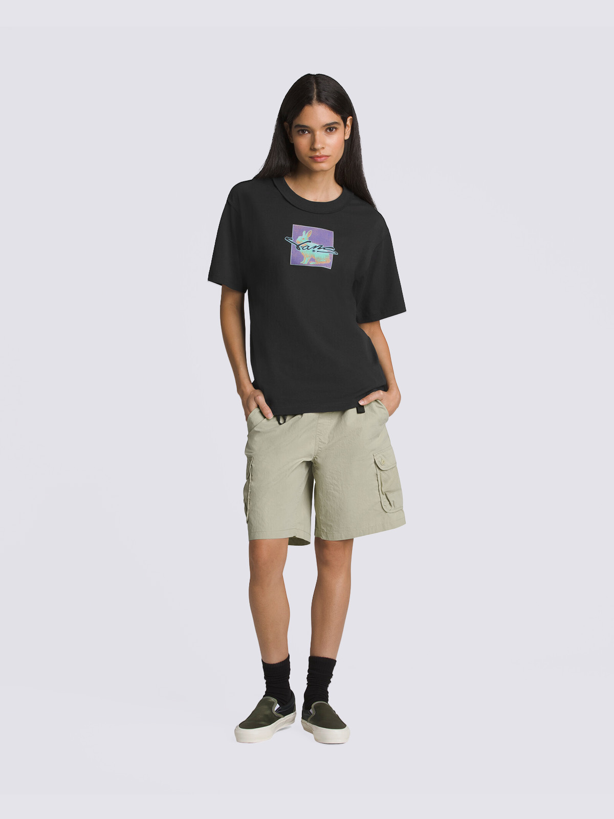 PREMIUM DOWN THE RABBIT HOLE Tシャツ image number 3