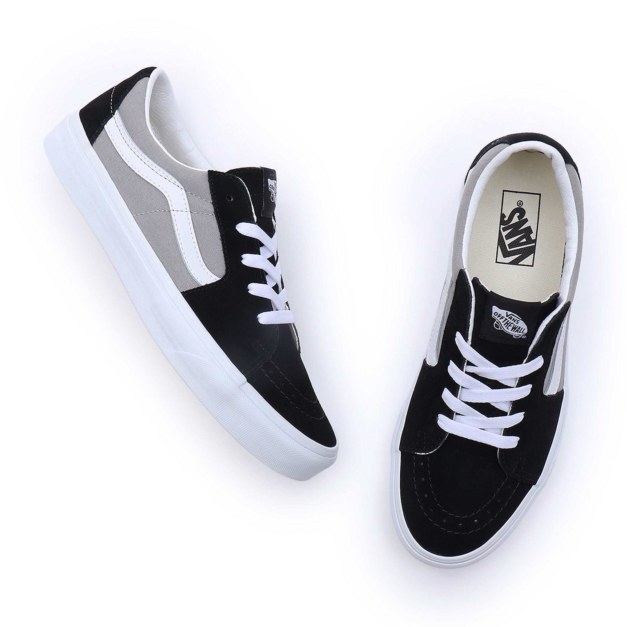 VANS ヴァンズ　SK8-LOW スケート ロー SKATE SHOES スケートシューズ #38 SK8-HI スケハイ SKATER スケーター  BLACK / WHITE 25cm-27cm 送料無料
