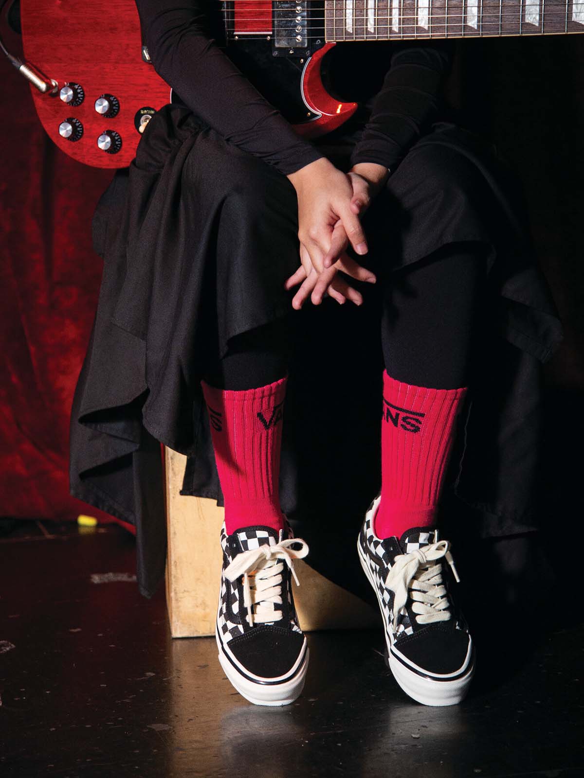 【極美品】VANS オールドスクール レッド ブラック ビリーズ 限定 極美品】VANS オールドスクール レッド ブラック ビリーズ 限定