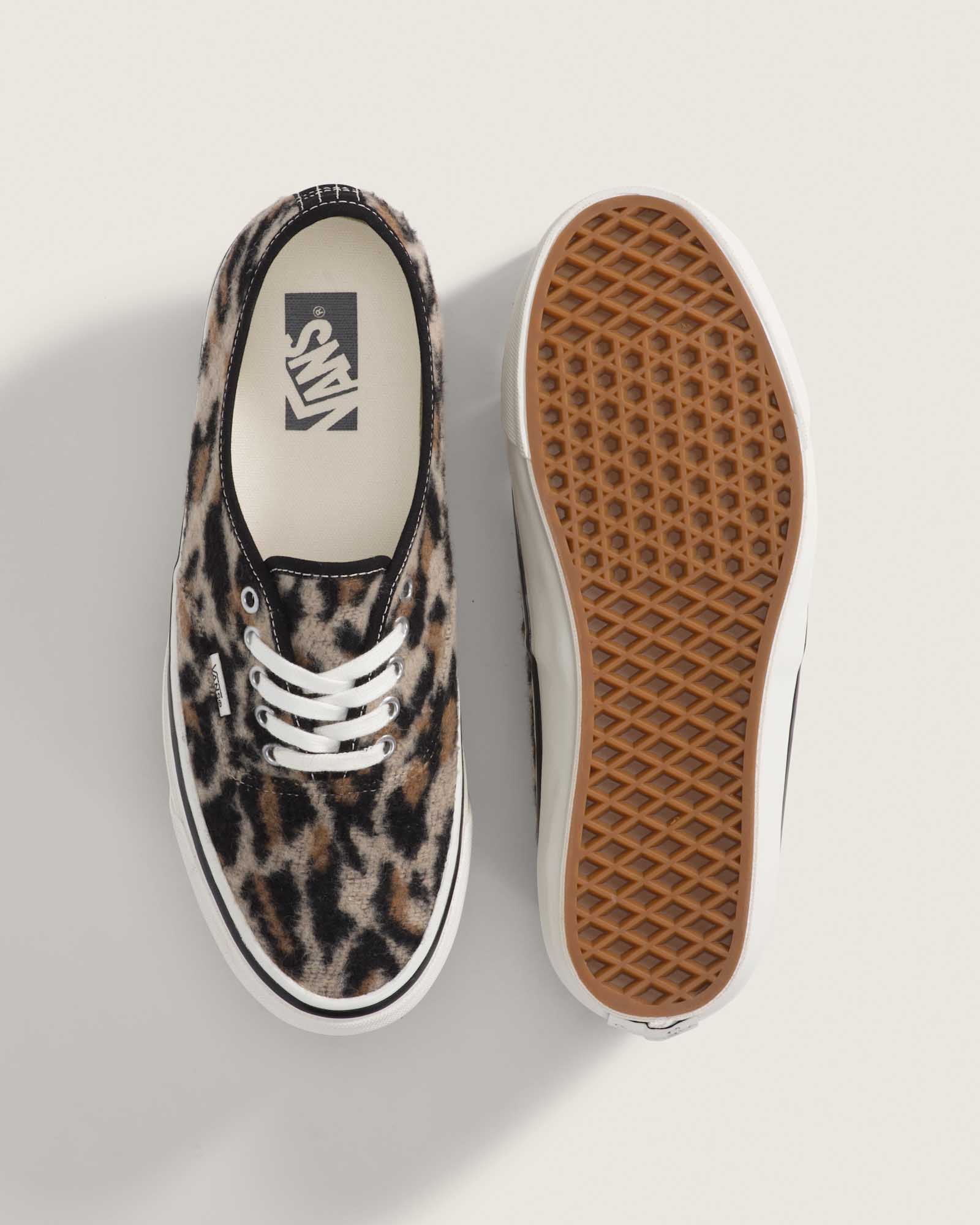 【VANS】バンズ オーセンティック スニーカー レオパード(28.0) 未使用 VANS バンズ オーセンティック レオパード柄 スニーカー ピンク