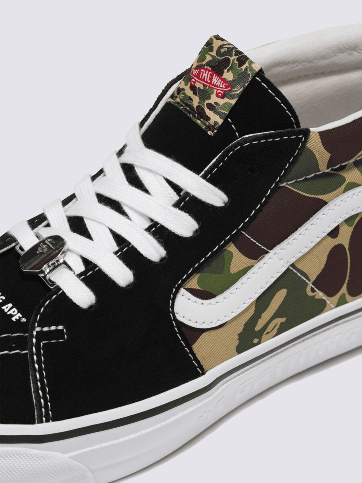 VANS×APE sk8 mid 26cm カモフラ 箱付き ヴァンズ エイプ