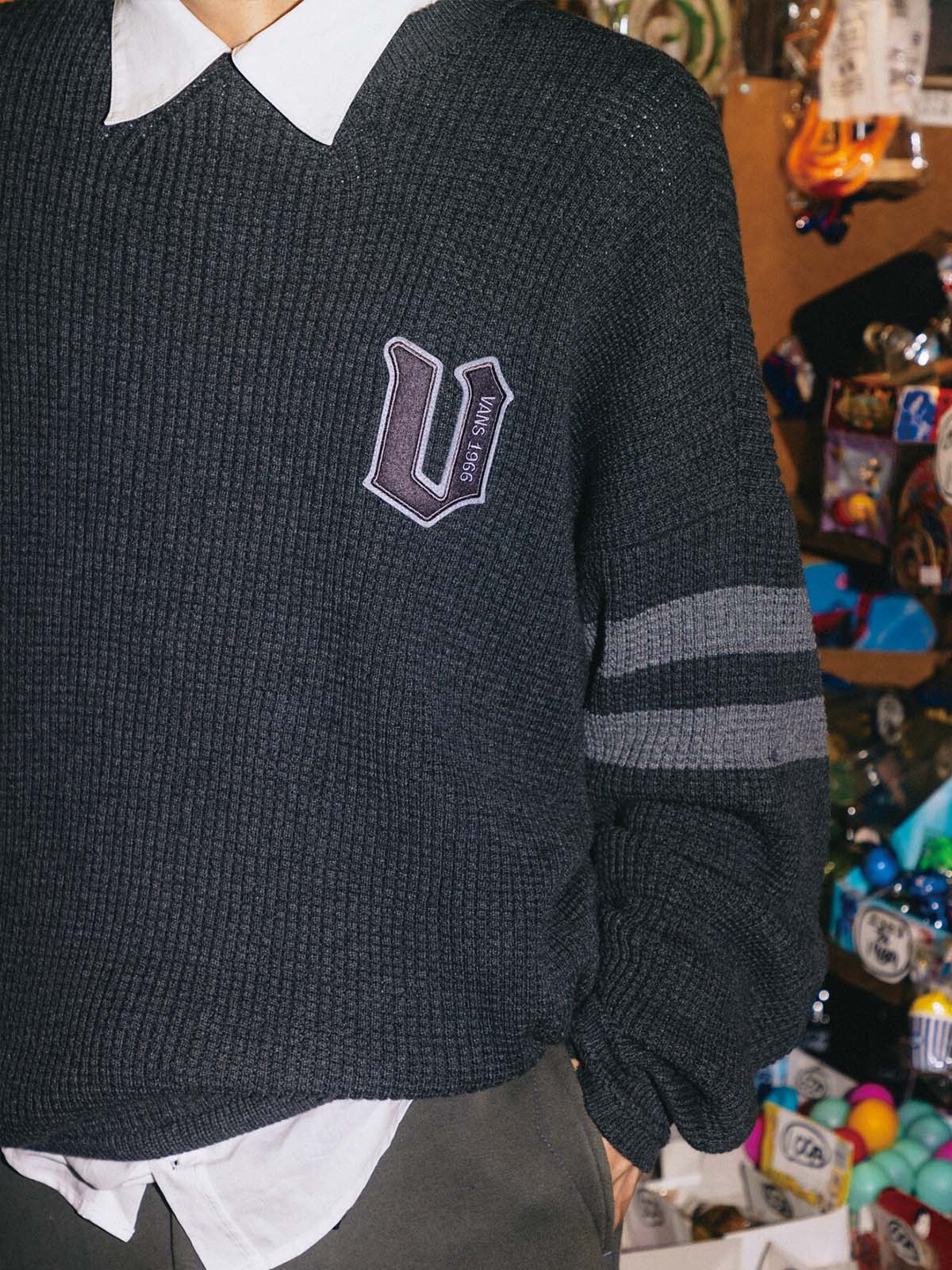 VANS VARSITY セーター image number 7