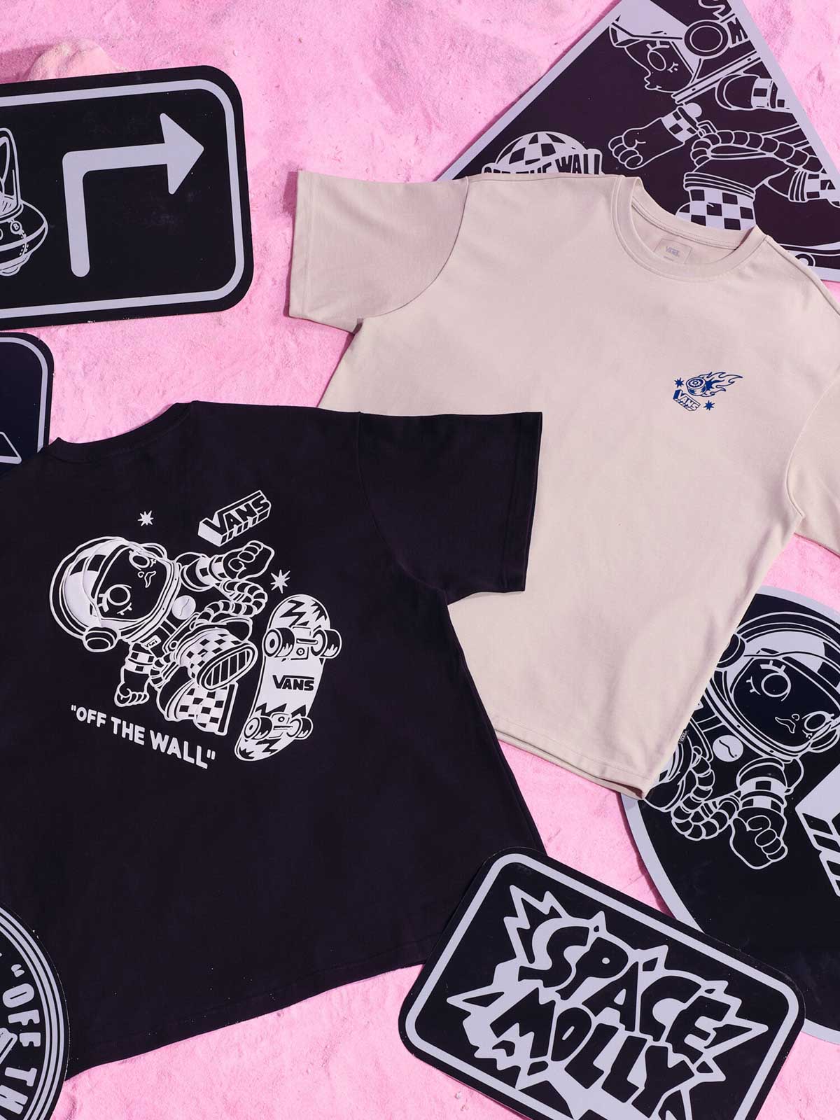 SPACE MOLLY グラフィック Tシャツ image number 6