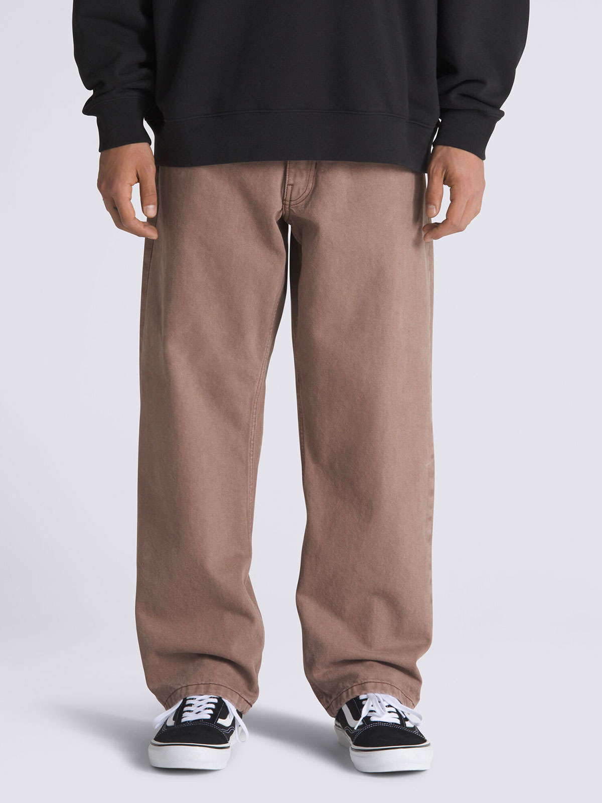 スケート チェック5 ルーズデニムパンツ image number 0