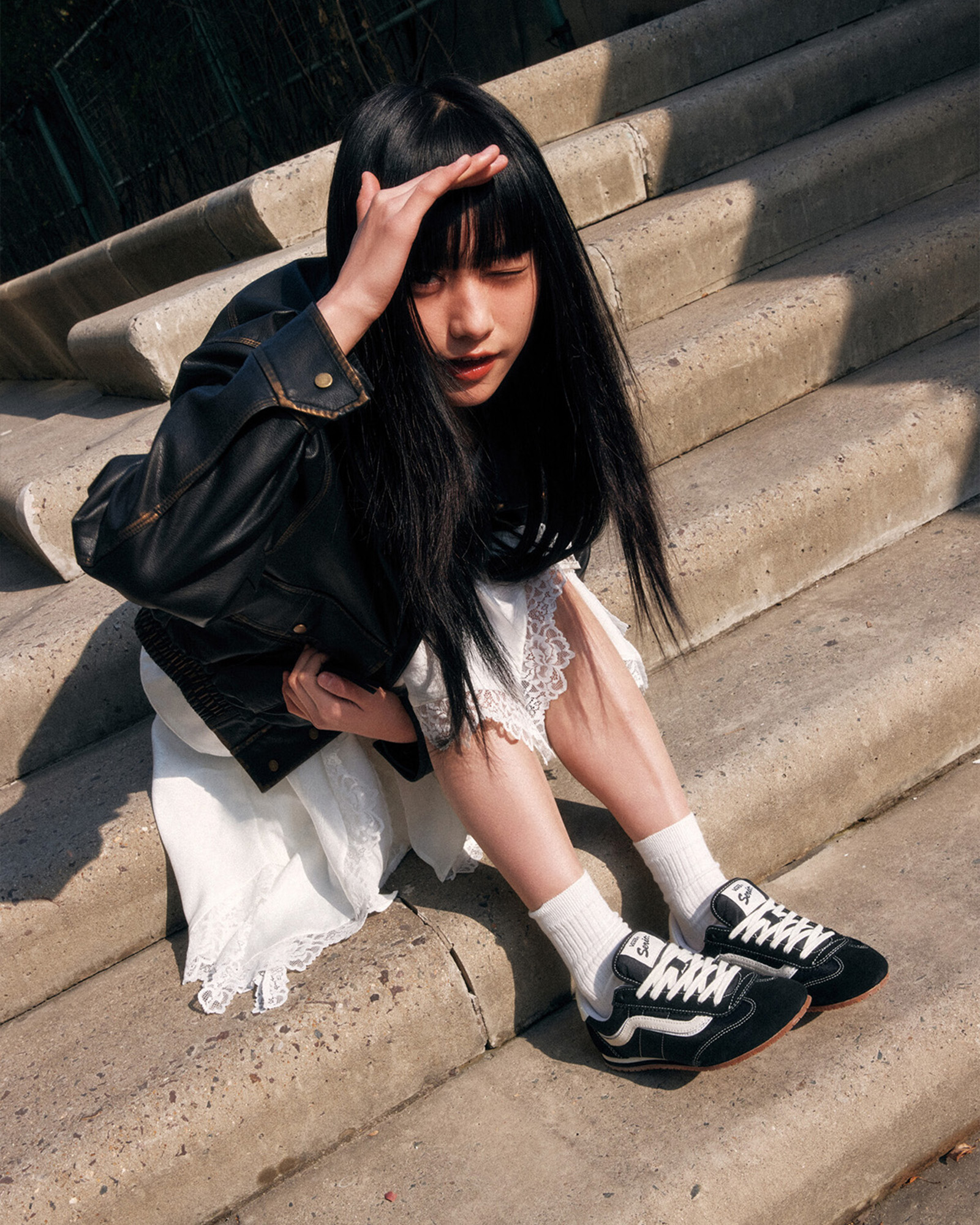 【VANS】 SUPER LOWPRO/スーパーロープロ/BLACK ★ 兼用 VANS SUPER LOWPRO 【バンズ スーパー ロープロ】 BLACK