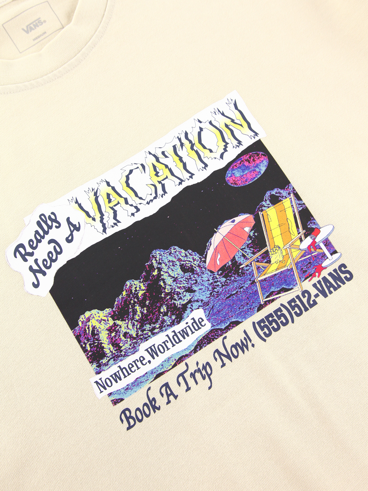 VACATION サイドパネル Tシャツ image number 3
