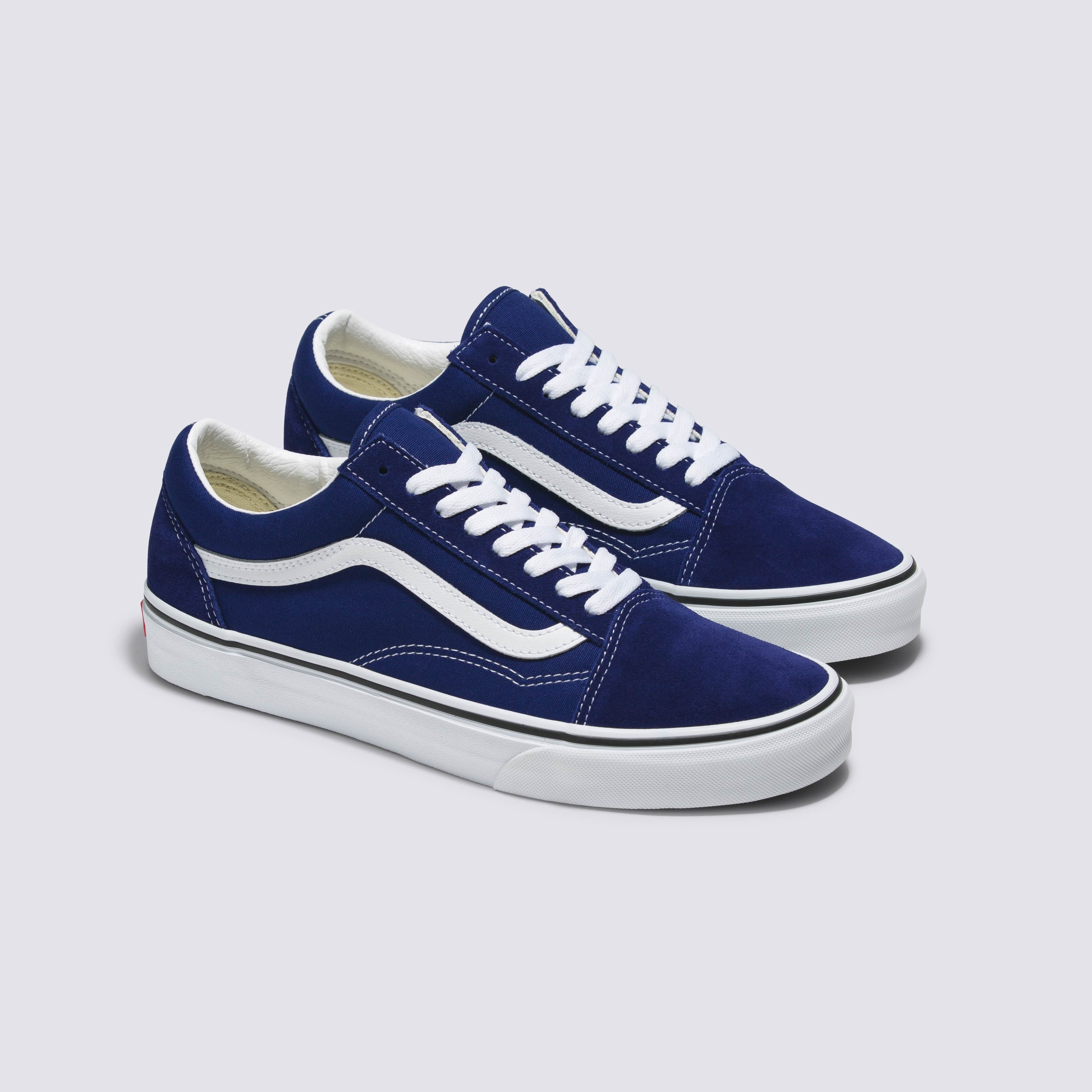 Vans blue old on sale school