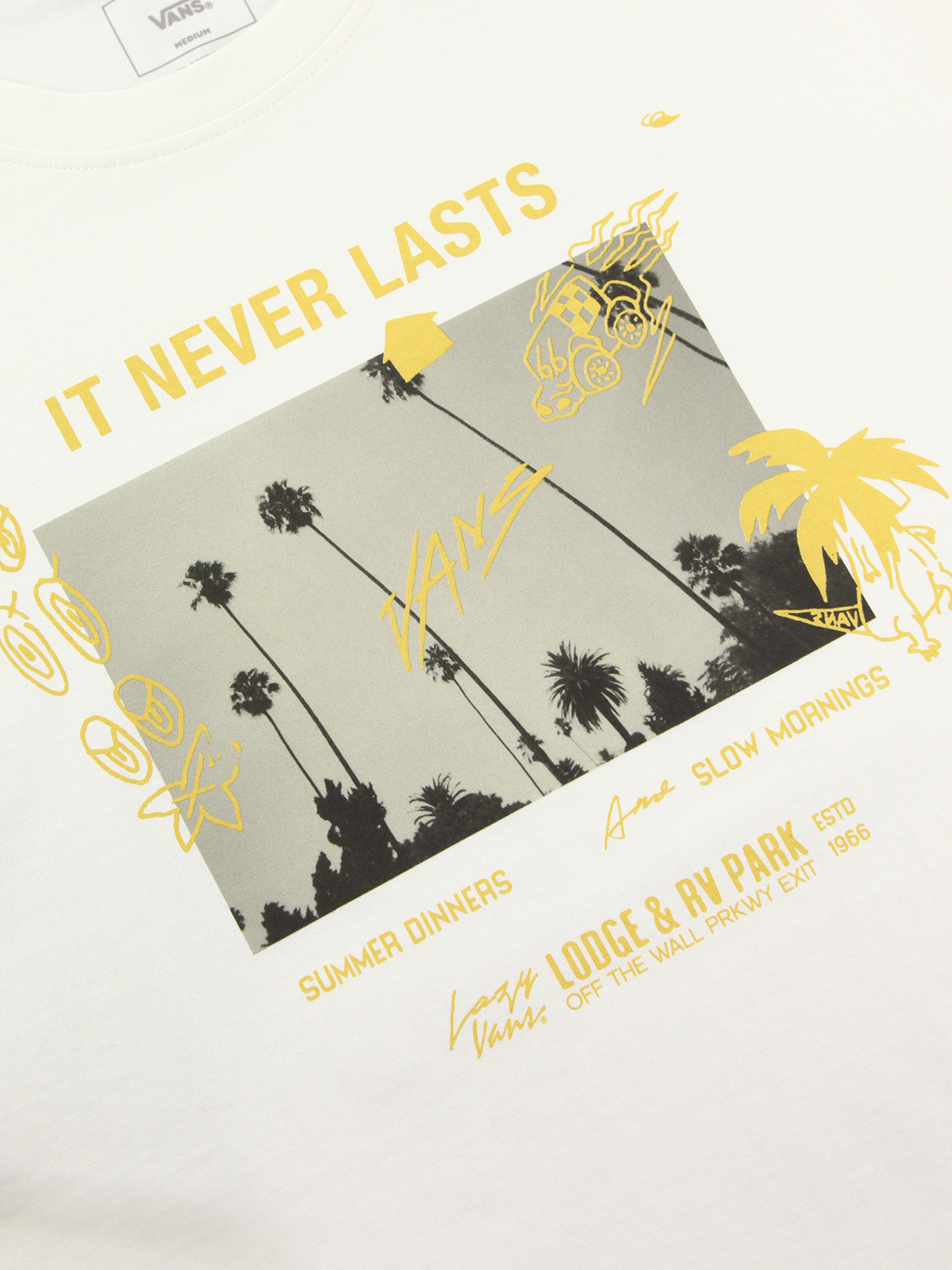 NEVER LASTS Tシャツ image number 3