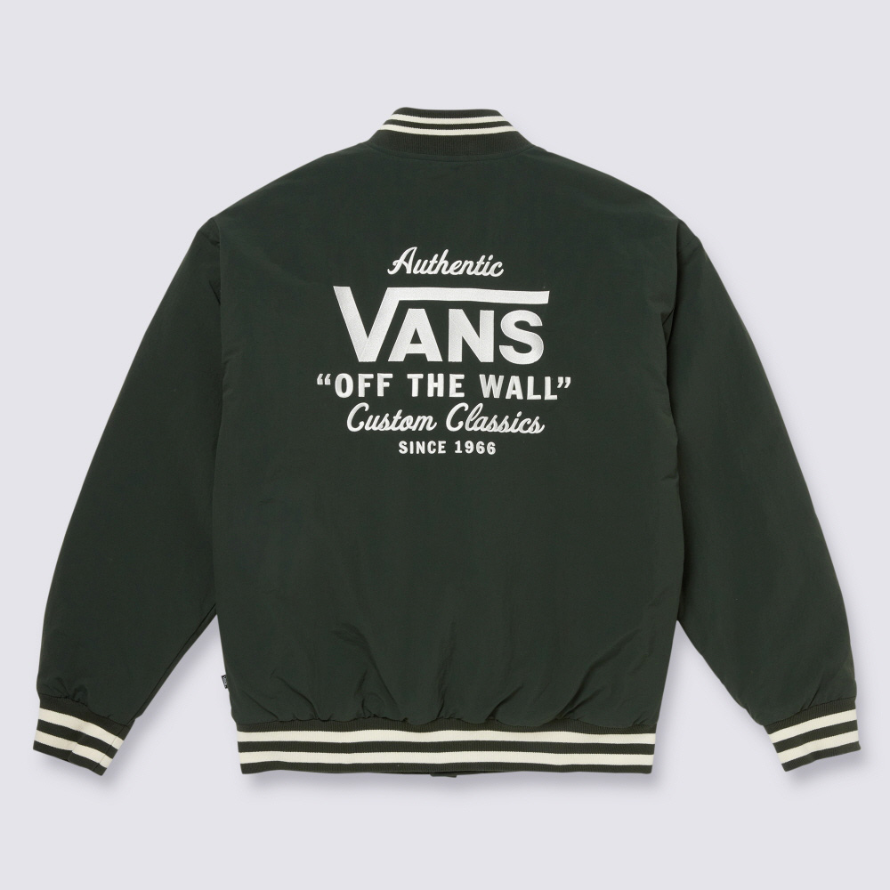 ロゴ ベースボール ジャケット| VANS（ヴァンズ）公式ストア