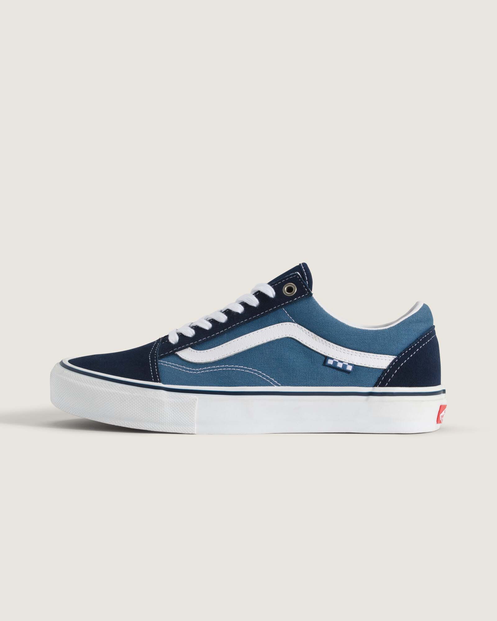 スケートボード Vans Skate Old Skool Navy/White 7.0 MN VANS】SKATE OLD SKOOL カラー：navy/white バンズ シューズ 靴