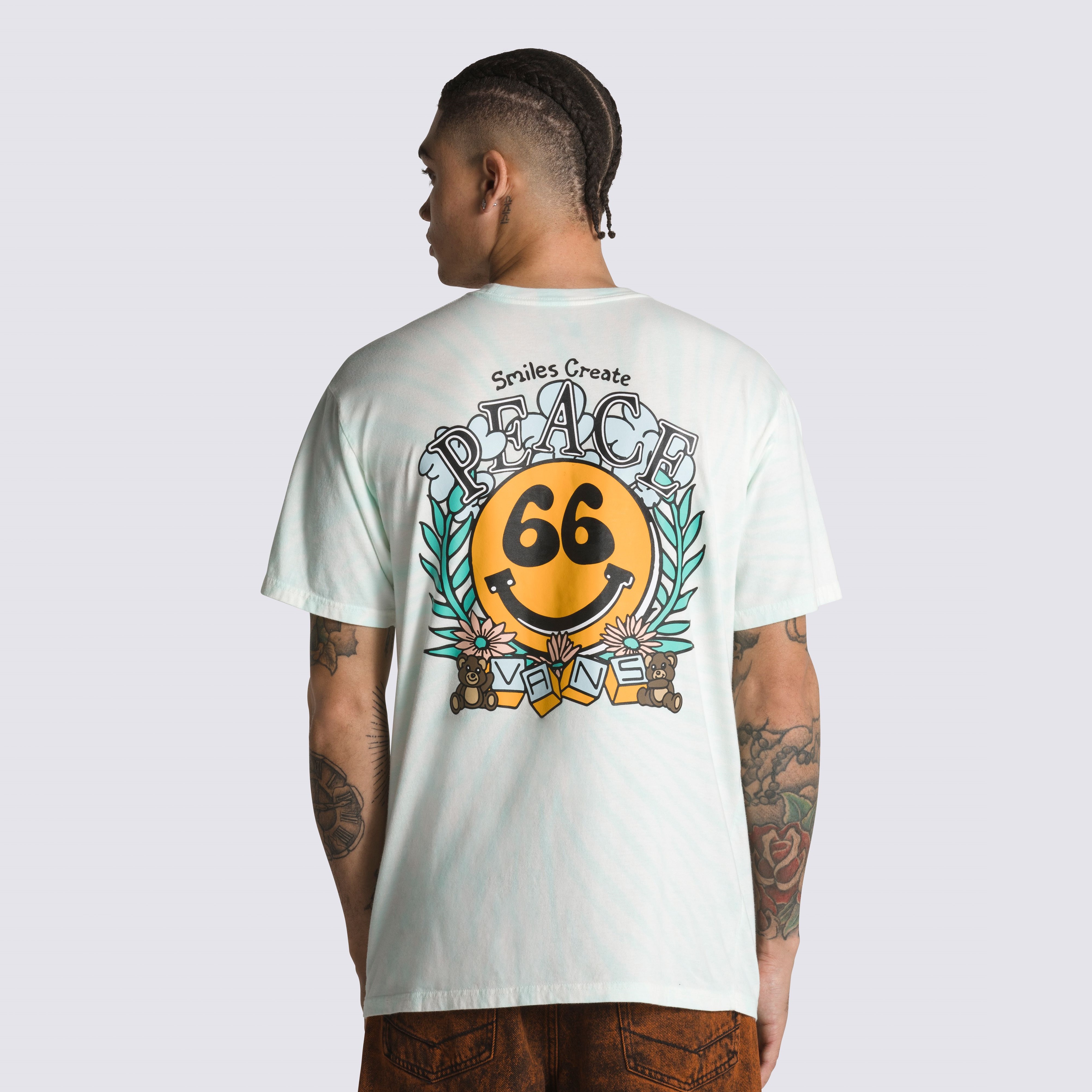 66 ピース タイダイ ショートスリーブ Tシャツ image number 0