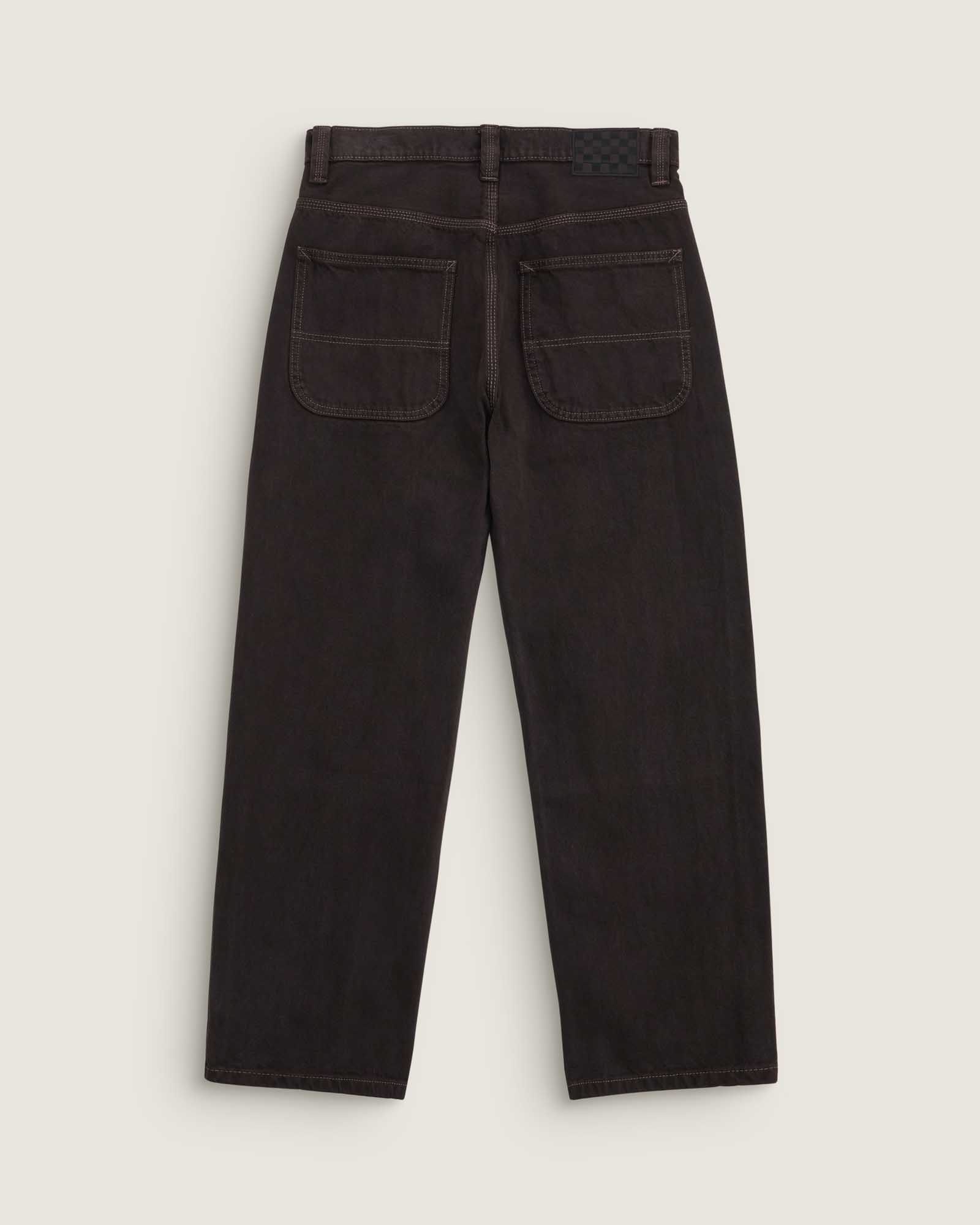 スケート チェック5 ルーズデニムパンツ image number 1