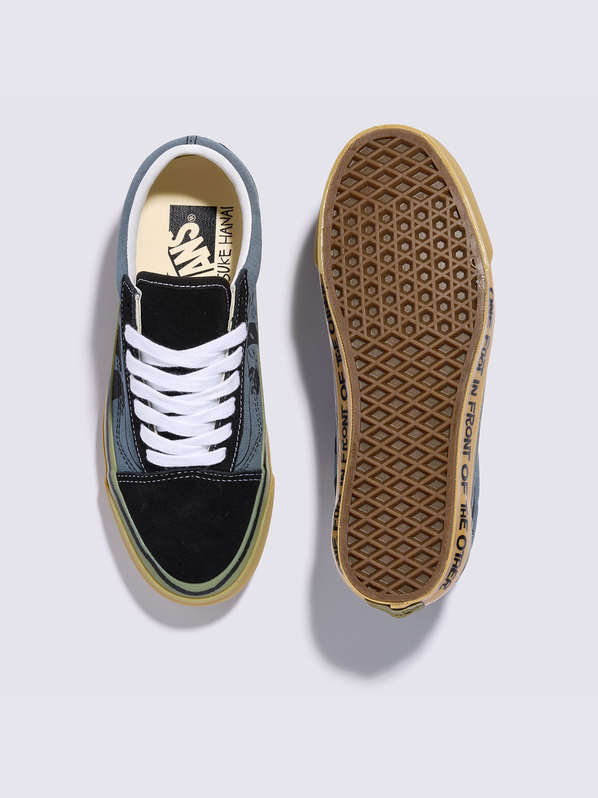靴 Yusuke Hanai Vans Premium Old Skool 28cm Vans Old Skool LX Yusuke Hanai Black Men's - VN000D56BN5 - US
