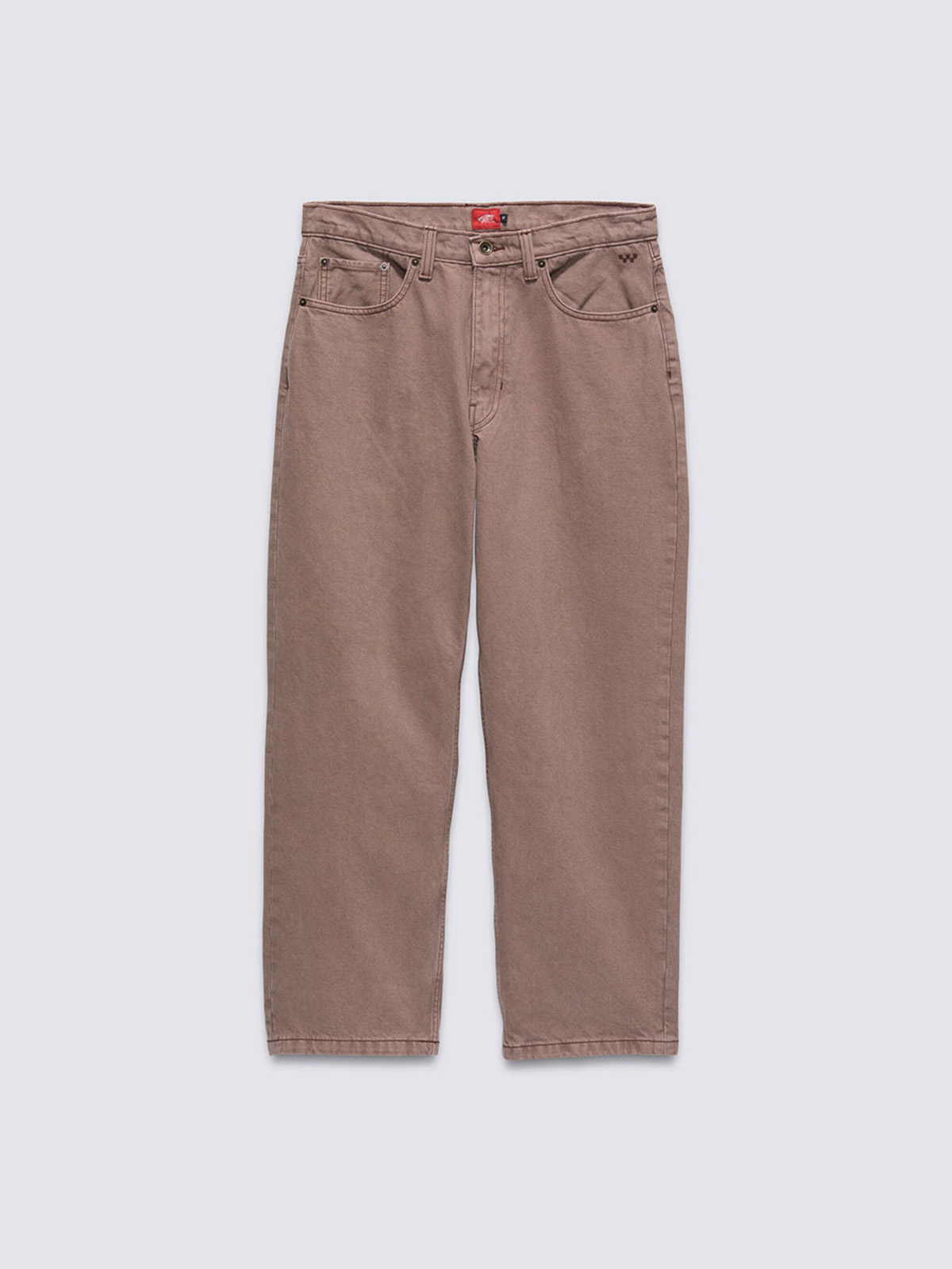 スケート チェック5 ルーズデニムパンツ image number 4