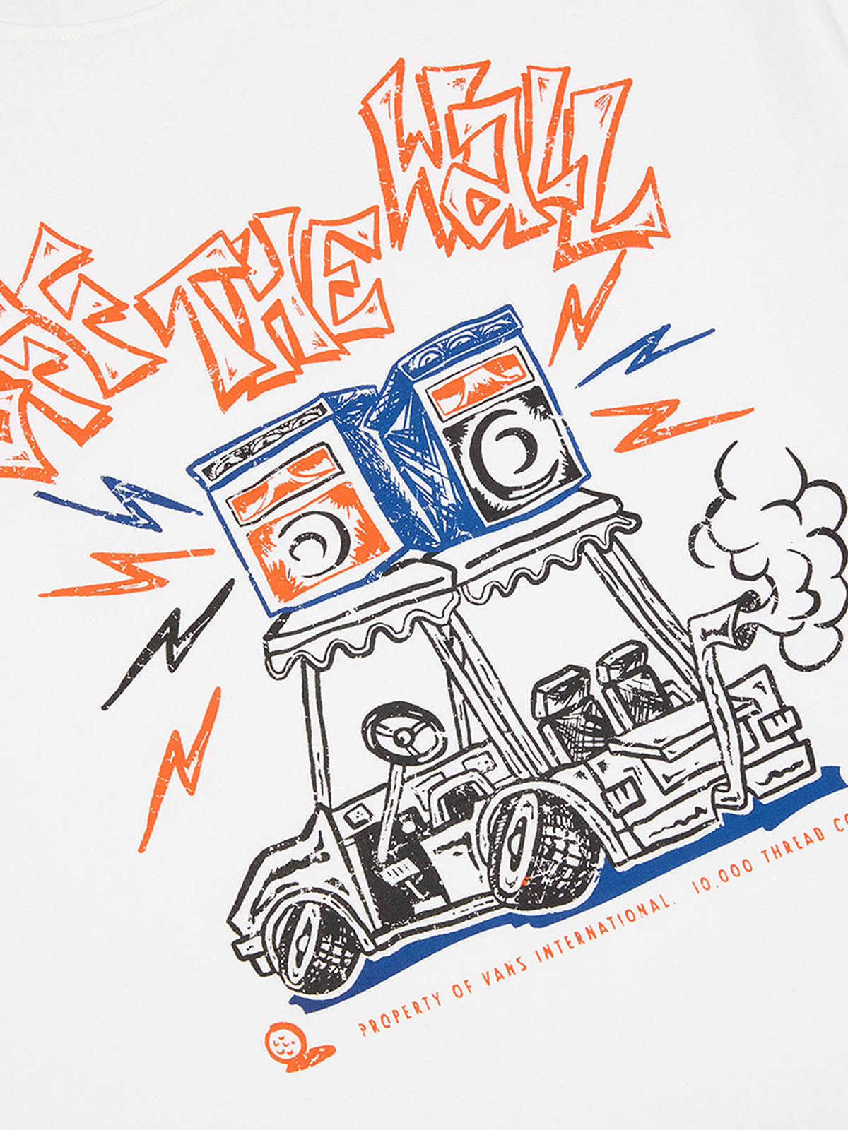 スピーカーグラフィック Tシャツ image number 3