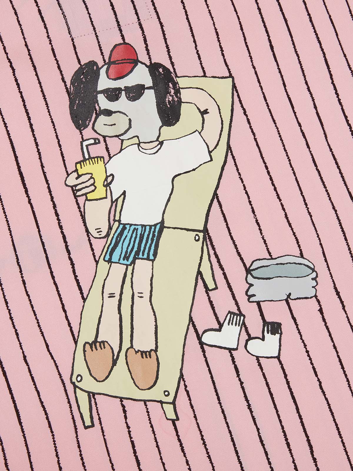 [SUMMER SALE対象外]RIROO DOG ストライプシャツ image number 4
