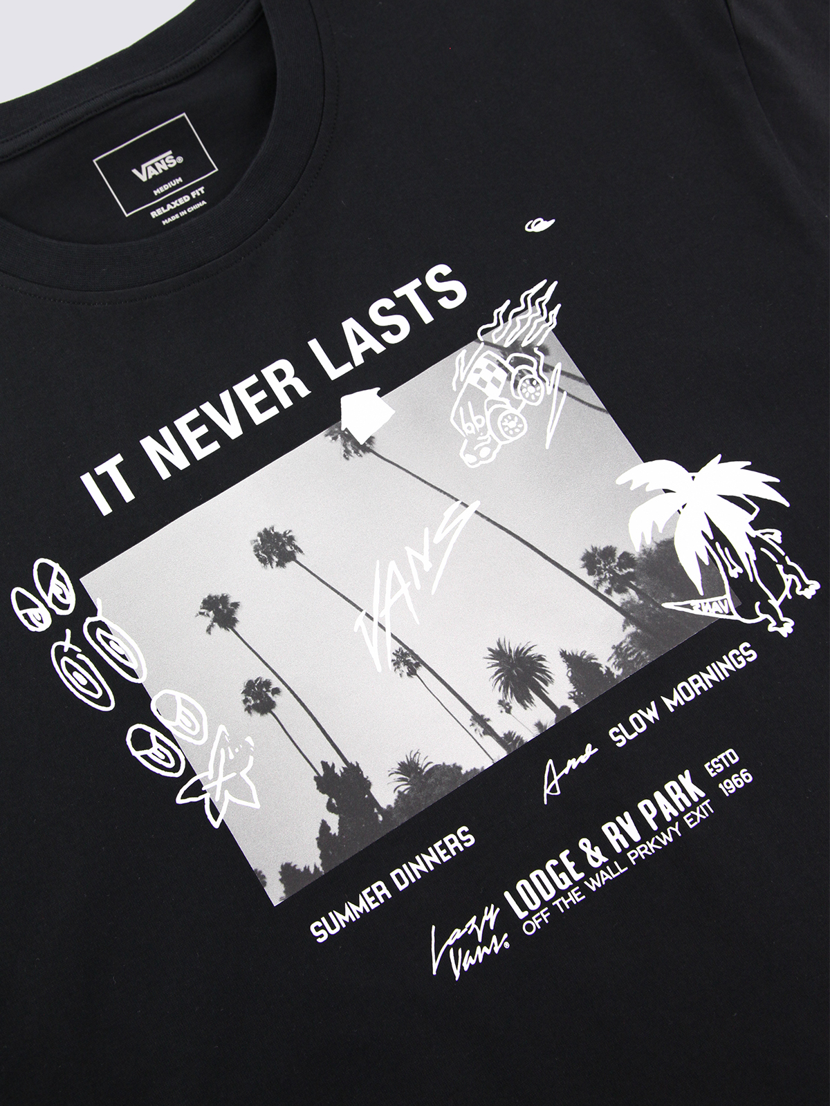 NEVER LASTS Tシャツ image number 3